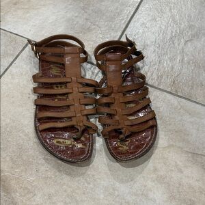 Sam Edelman Tan Strappy Sandals